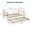 Gold, variant on Space-Saving Metal Twin Daybed with Pull-Out Trundle - Modern Multifunctional Sofa Bed Frame with Steel Slat Support - 2-in-1 Guest Bed for Bedroom, Living Room - Pink, Twin Size Set