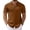 Brown, variant on Mens Knit Textured Shirts Button Down Shirt Vintage Polo Shirts Casual Tropical Hawaiian 70S Trendy Shirts