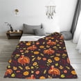 thumbnail image 6 of Throw Blanket for Couch Sofa and Bed, Turkey Bird Super Soft Plush Throw Blanket, Fuzzy Cuteness Comfy Warm Washable Flannel Blanket & Throws for All Season 50"x40", 6 of 7