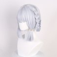 thumbnail image 1 of Peluca para cosplay Genshin Impact Kamisato Ayaka, pelo sintético, 30 cm, 1 of 3