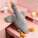 thumbnail image 3 of Muñeco de Peluche Blanco Grande para Acostarse y Relajarse, Disponible En Forma de Almohada Rectangular Larga., 3 of 4