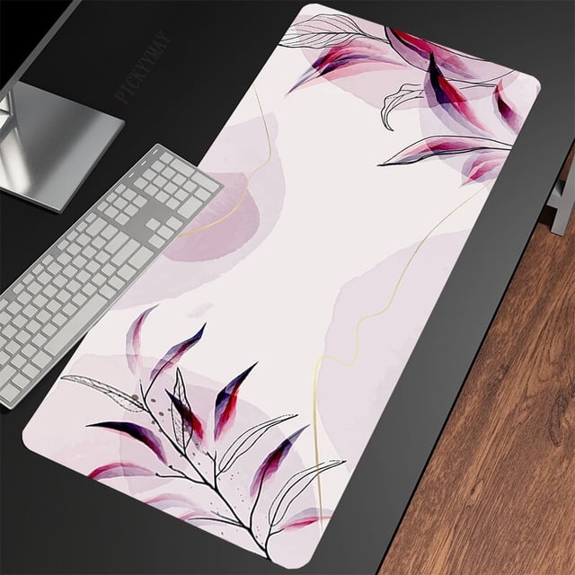 Alfombrilla de ratón grande para oficina, tapete para teclado, Alfombra de escritorio, arte abstracto, Pc, HD, alfombrilla de ratón de empresa para regalo LIUWENJING unisex
