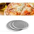 thumbnail image 4 of KAIYANG Rejilla de aluminio para pizza, rejilla para pizza, molde para hornear pizza, rejilla para hornear pizza crujiente (28 cm), 43,2 cm, 4 of 5