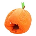 thumbnail image 3 of Inevnen Cute Plush Pumpkin Hat Orange Pumpkin Scarf Cap Full Headgear for Party Cosplay, 3 of 6