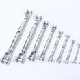 thumbnail image 5 of M5 M6 M8 M10 M12 Stainless (304)  Steel Turnbuckle Jaw Wire Rope Fork Rigging Screw Bottle Hardware Rigging Screw, 5 of 8