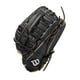 thumbnail image 4 of Guante de béisbol Wilson A700 Outfield de 12.5 pulgadas, negro/rubio/blanco, 4 of 5