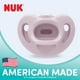 thumbnail image 3 of Chupetes NUK Comfy Orthodontic 100% silicona 0-6 m Azul 5C, 3 of 9