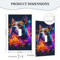 thumbnail image 5 of ZICANCN Outlet Covers Wall Plate, Dog Animal Canine Light Switch Cover Decorative, Duplex Toggle Combo 1-Gang, 5 of 9