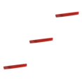 thumbnail image 1 of Youkk 1/2/3/5 Red Lens Rear Bumper Reflector Assembly Replacement for T5 2004-2011 7E0945105 7E0945106 black right 3PCS, 1 of 5