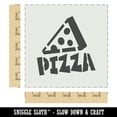 thumbnail image 2 of Pizza Slice with Text DIY Cookie Wall Craft Stencil - 5.5 Inch, 2 of 5