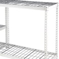 thumbnail image 4 of Pachira 60" x 72" 5 Shelf Steel Shelving for Home/Office Organizing, White, 4 of 7