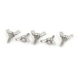 thumbnail image 4 of Unique Bargains 304 Stainless Steel Butterfly Wing Nut Screw M4 x 12mm Thread 5pcs, 4 of 4