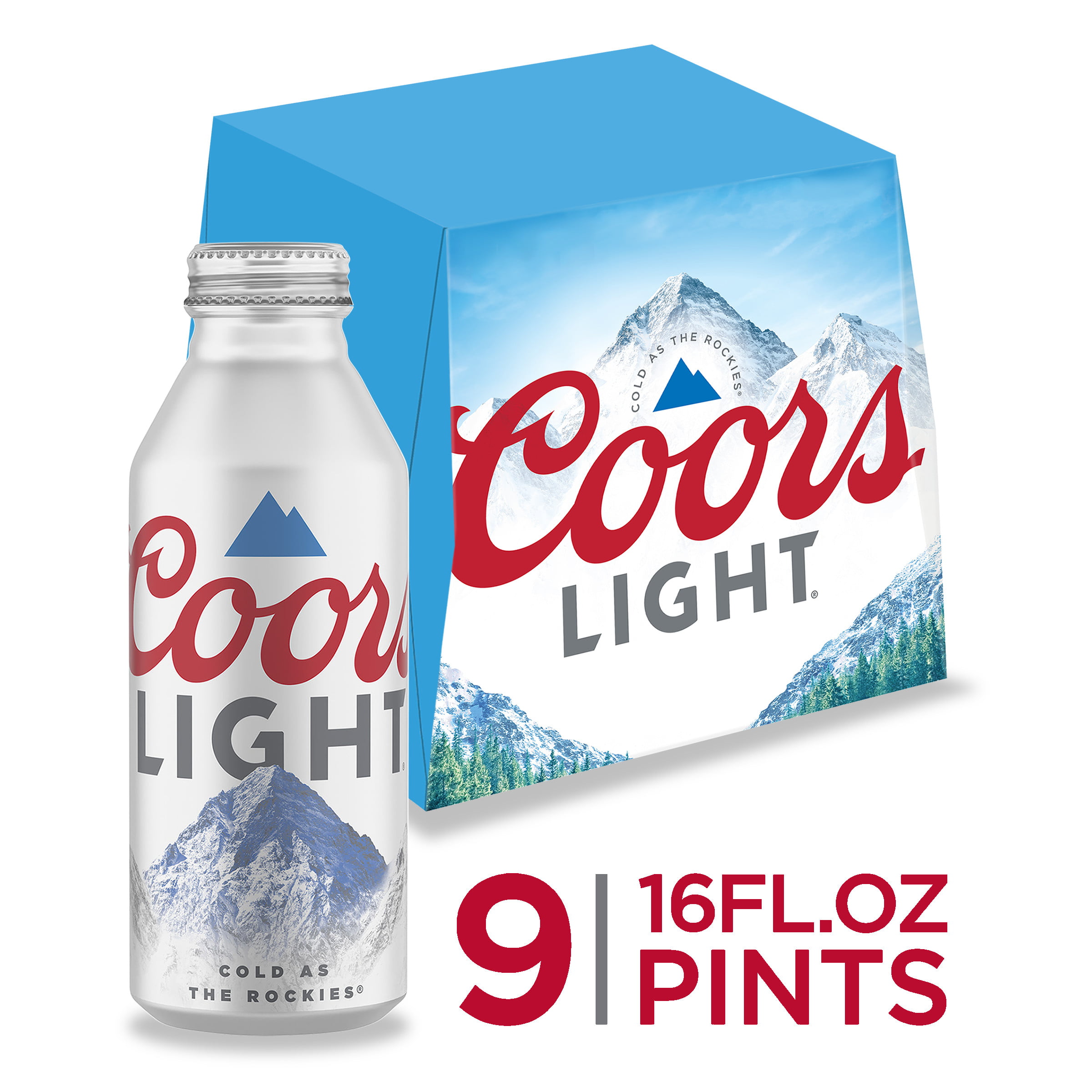 16 Coors Brewed With Pure Rocky Mtn Spring Water   Beer Coasters