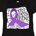 thumbnail image 4 of Inktastic Stop Domestic Violence-shattered Glass Boys or Girls Baby Bodysuit, 4 of 5