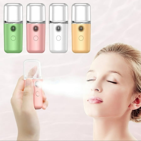 

30ml USB Air Humidifier Women Facial Hydration Nanos Water Sprayer Handheld Portable Humidifier for Home Office New White