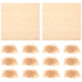 thumbnail image 1 of 500 Pcs Papier Kraft pour Aliments Frits Doublures de Collation Papier d'Absorption d'Huile Jetable pour Frites Pizza, 1 of 6