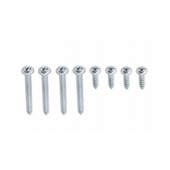 Cd-0047-Ch 8Pc Chr Bkt Screws