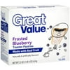 Great Value Gv Frosted Blueberry Toaster Pastry