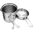 thumbnail image 5 of Cookware Set with Stove and Pans Camping Hiking Backpacking Pots and Pots Outdoor Cooking Bowl Set, 5 of 5