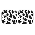 thumbnail image 4 of Picia Milk Cow 2 Piece Car Windshield Sun Shade Foldable | Foldable Sun Shield for Front Window Blocks UV Rays and Keeps Your Vehicle Cool-Small, 4 of 7