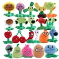 thumbnail image 2 of Muñeco de peluche de 15-20 cm de Plants VS Zombies 2, Peashooter, Timothy Sunflower, de Anime de dibujos animados, Cherry Bomb, para regalo de niño, 2 of 5