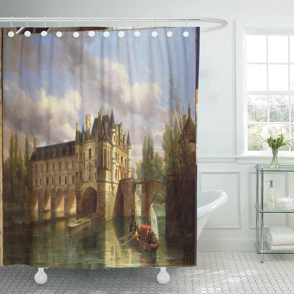 CYNLON Fine Le Chateau De Chenonceau on Ouvrie Pierre Justin Bathroom