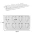 thumbnail image 4 of Molde De Silicona De Corazón De 8 Cavidades, Molde Para Hornear Pasteles De Mousse En Forma De Corazón De Amor 3d Molde Para Hornear Herramientas De Bricolaje Para Pasteles De Dulces -aya, 4 of 5