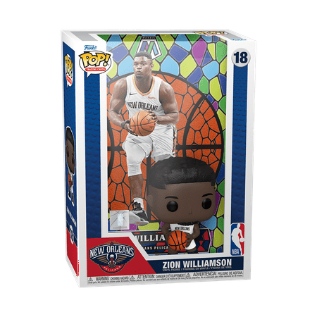 UPC: 0889698614931 | Funko Pop! Trading Cards: Zion Williamson (Mosaic) Vinyl Figure