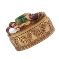thumbnail image 1 of St Joseph Resin Statue Vintage Style Non-Fading Religion Sculpture Retro Jewelry Box Decorative Desktop Figurine, 1 of 8