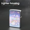 thumbnail image 4 of Sumikko Gurashi-theme Copper Metal Lighter Shell, Premium Replacement Refillable Lighter Case with Durable Metal Construction, Compatible with Zippo and Most Standard Lighter Models, 4 of 6