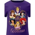 thumbnail image 2 of Disney Princesses Purple Youth Fashion Tee, XS-L (Girl's), 2 of 4