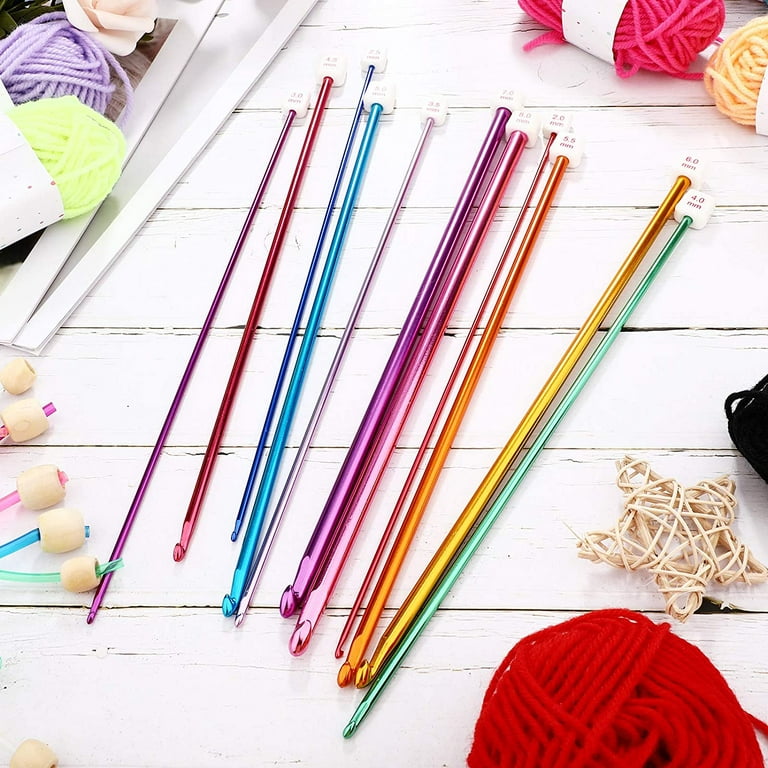China  hot selling Multicolor Aluminum Crochet Hook Set