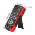 thumbnail image 2 of Oscilloscope Multimeter Handheld LCD Digital Multimeter & Oscillometer 2-in-1 Universal Meter Scope Meter 9999 Counts 10MHz 48MSa/s Single Channel Measuring AC/DC Voltage & Current Resistance, 2 of 9