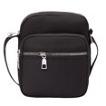 thumbnail image 1 of Lightweight Crossbody Bags for Women Shoulder Bag Purse Nylon Soft Travel Handbag with Multi Pockets,18*15*8cm,Black, 1 of 6