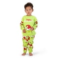 thumbnail image 7 of The Grinch Toddler Fleece "Define Naughty" 2 Piece Set, Green, Sizes 2T - 5T, 7 of 7