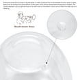 thumbnail image 4 of Set de 6 tazas de café de vidrio VENVENWEAVS de 400 ml, doble pared, 4 of 7