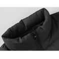thumbnail image 4 of BiZtdJrK Mens Down Puffer Vest Stand Collar Zip Up Sleeveless Quilted Jackets Solid Warm Winter Vests with Pockets Black S, 4 of 10