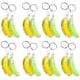 thumbnail image 1 of Shape Toys Pumpkin Key Chain Led Key Ring Light Keychains Fruit Banana Keychain, 1 of 2