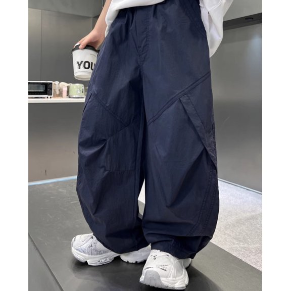 Shachafan Boys Summer Sports Pants Cool Feeling Loose Fit Thin Casual Trousers For Big Kids Baby Boy Fall
