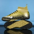 thumbnail image 3 of Botas de fútbol profesionales para hombre, zapatos transpirables para entrenamiento en interiores y exteriores, tacos de hierba, envío directo, 3 of 4