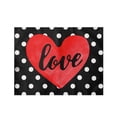 thumbnail image 1 of Bovemsi Liquidation Napperons de Cuisine Napperons de la Saint-Valentin Napperons à Carreaux Rouges 30x45 cm pour Décoration de Table Napperons de Table Imperméables de la Saint-Valentin pour Décoration de Cuisine Intérieure Souper, 1 of 8