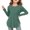 Dark Green, variant on Clothes for Girls Girls Long Sleeve Shirts Kids Arc Side Slit Soft Tunic Tops T Shirts 7 10 Clothes Gymnastics Top Top Plain Stylish