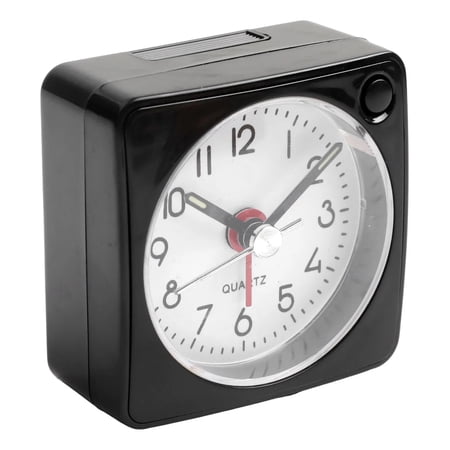 Quartz Alarm Clock For Travel With Progressive Alarm