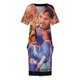 thumbnail image 4 of Vestido de noche de concierto antiguo para mujer ropa holgada de vendaje con bolsillos, 4 of 7