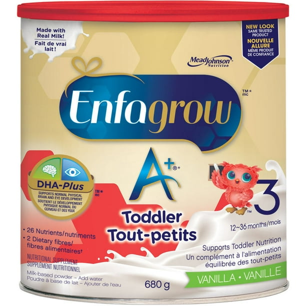 Enfagrow A+ Boisson Nutritive pour Tout-Petits, Arôme Vanille en Poudre