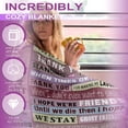 thumbnail image 2 of DAJU Bestie Gifts to My Bestie Blanket Best Friend Birthday Gifts for Women Bestie Sister Teen Girls Long Distance Friendship Gift Christmas or Valentines Gift for Her Throw Blankets(40*50inch), 2 of 6