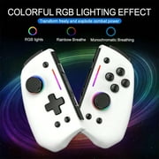 Joypad Wireless Pro Controller for Nintendo Switch & OLED Game Joystick Wake-up 6 Axis Gyro Gamepad-Black