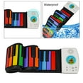thumbnail image 4 of tredstone Piano à Rouler Électrique Numérique Clavier à Rouler Piano Cadeaux Arc-en-Ciel, 4 of 9