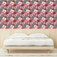 thumbnail image 4 of Ambesonne Floral Peel & Stick Wallpaper for Home, Various Retro Flower Images, 13"x36", Multicolor, 4 of 6