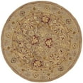 thumbnail image 6 of SAFAVIEH Anatolia Tracy Floral Wool Area Rug, Tan/Ivory, 5' x 8', 6 of 10